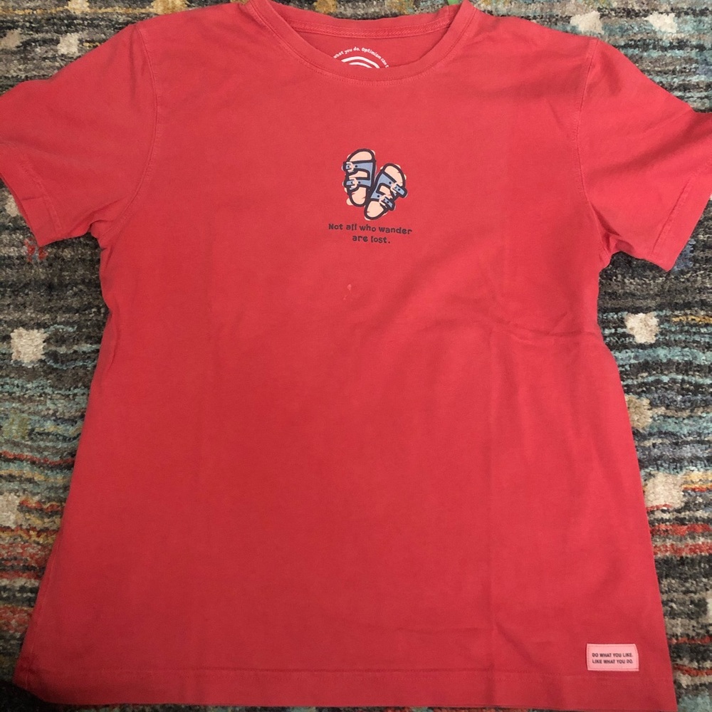 Life Is Good t shirt